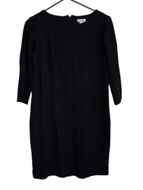 chicos evening dress Women's Embroidered Lace Sleeveless Dress in Black size 16/18